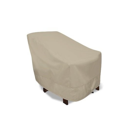Eevelle MERIDIAN Series, Patio Arm Chair - Khaki, 43L x 32W x 38H MDCHRARM_43W_38D_32H-KHA